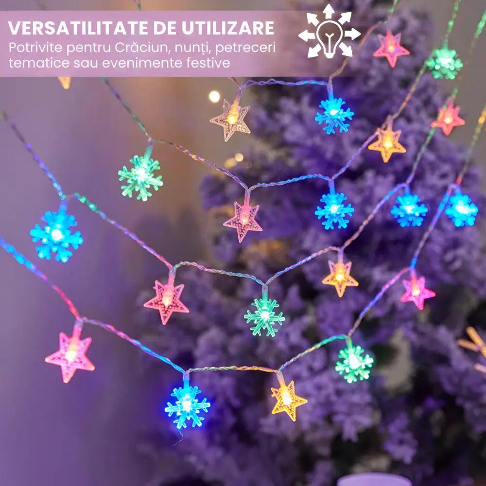 Lumini LED Decorative Noaptea