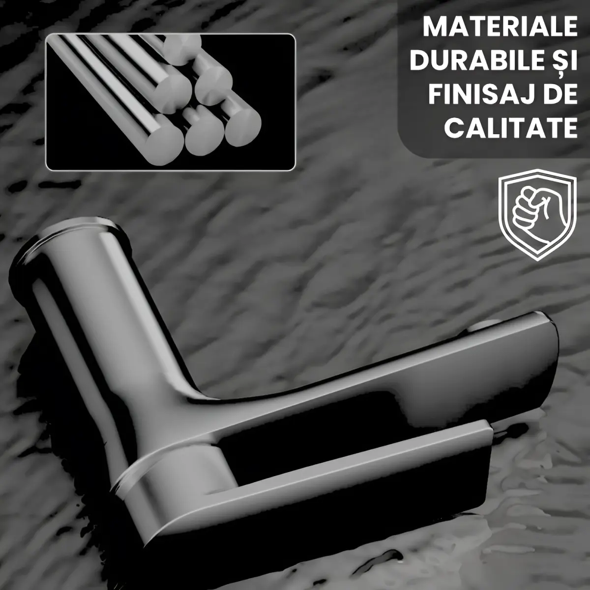 Baterie baie negru mat