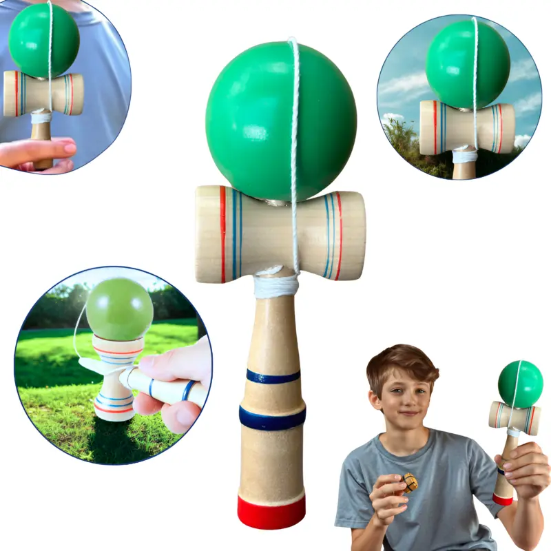 Kendama din Lemn de Artar - Jucarie Educativa