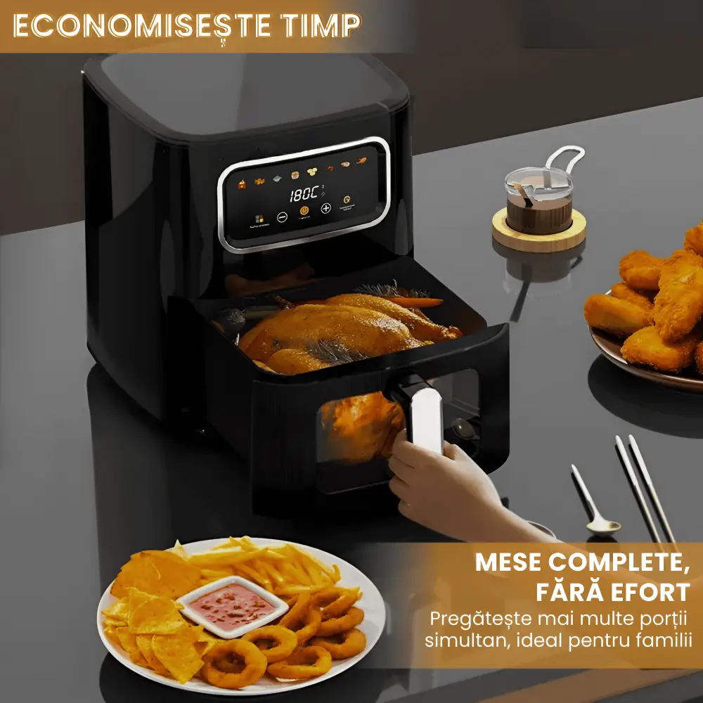 Friteuza cu Aer Cald 8 in 1