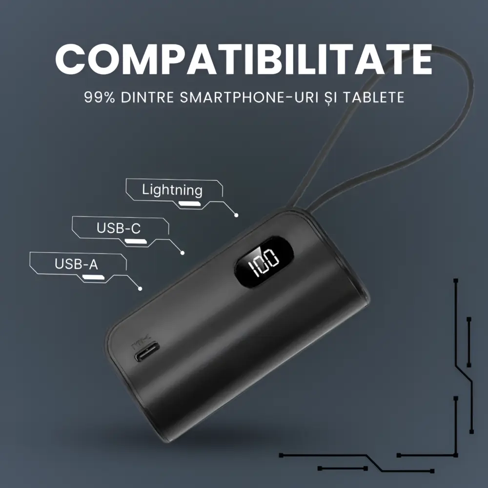 Powerbank utilizare