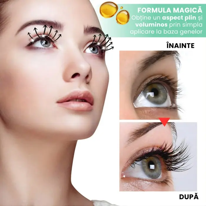 Ser gene sprancene efect mascara crestere volum alungire