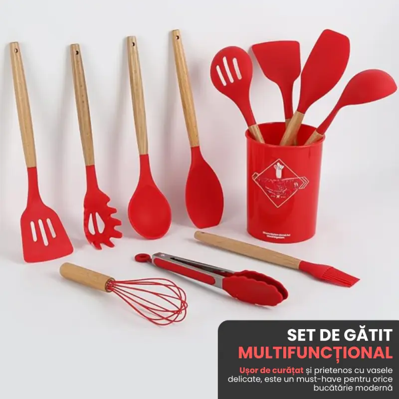Set Premium Ustensile de Bucatarie pentru Gatit