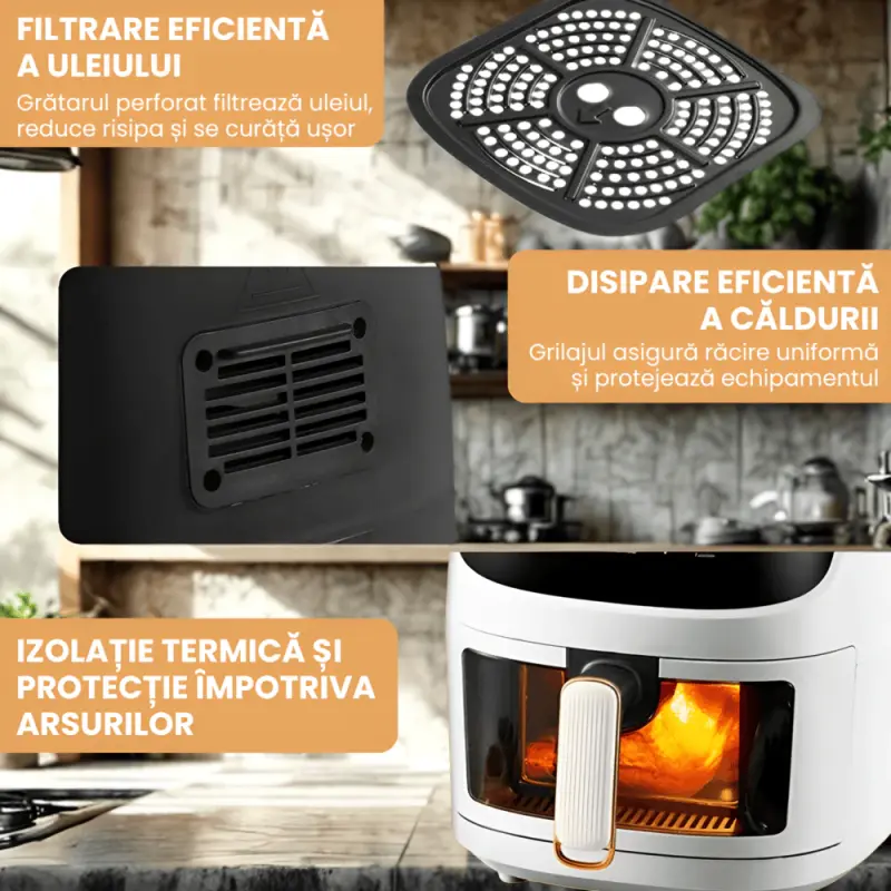 Friteuza Cu Aer Cald 2400W