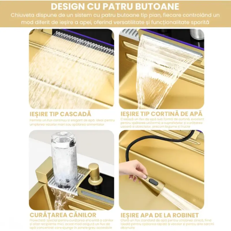 Set Chiuveta Bucatarie Multifunctionala Moderna