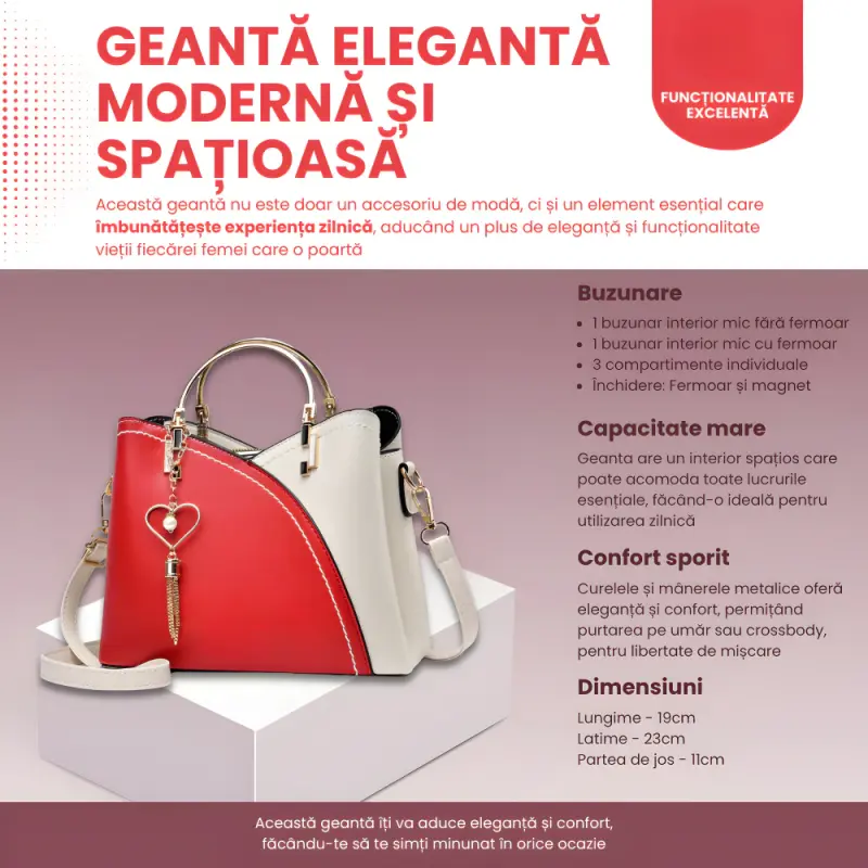 Geanta Eleganta Crossbody Femei