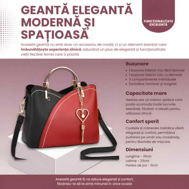 Geanta de Mana Eleganta Crossbody Femei