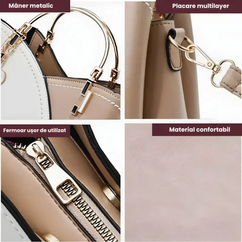 Geanta Eleganta de Mana Crossbody Femei