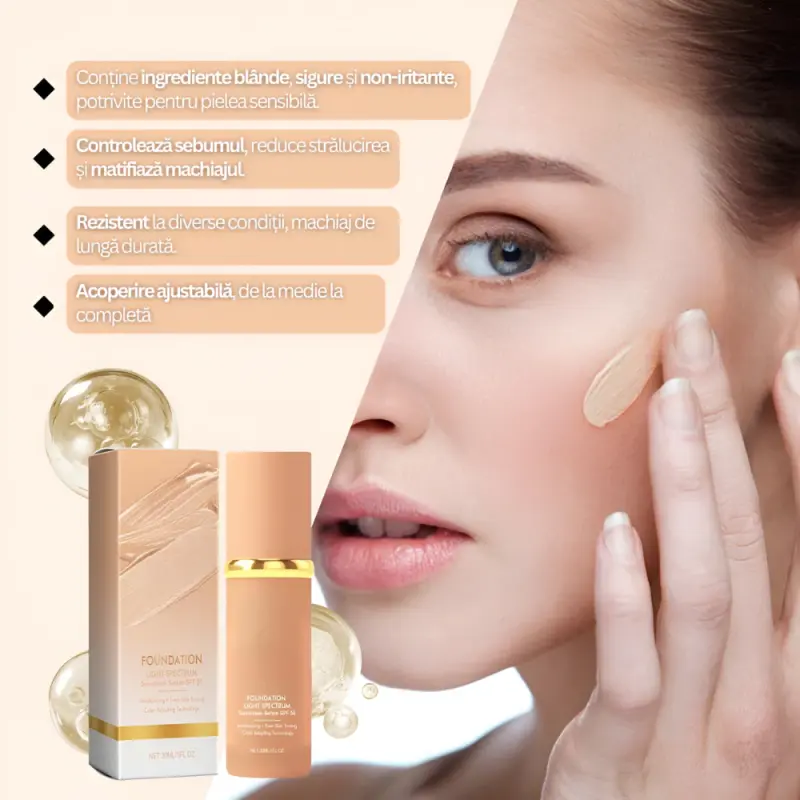 Fond De Ten 4 in 1 Lichid Nude