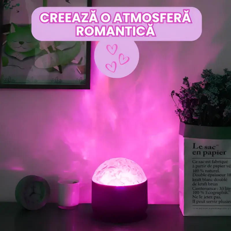 Lampa De Noapte Cu Proiectie Dinamica