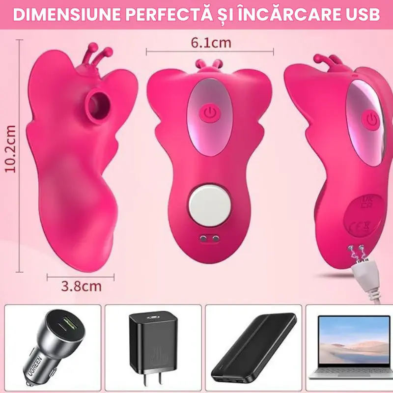 Vibrator invizibil cu Telecomanda