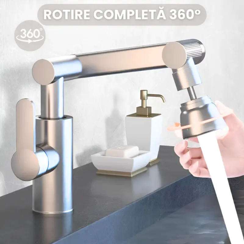Baterie Chiuveta Moderna Rotativa 360 Grade