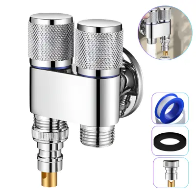Robinet Unghiular Dublu 2 In 1