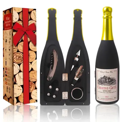 Set Cadou Vin Rosu 5 Piese