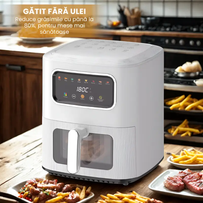 Friteuza cu Aer Cald 8 in 1
