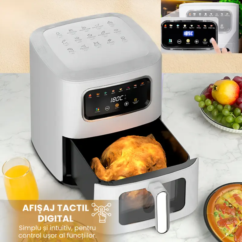 Friteuza cu Aer Cald 8 in 1