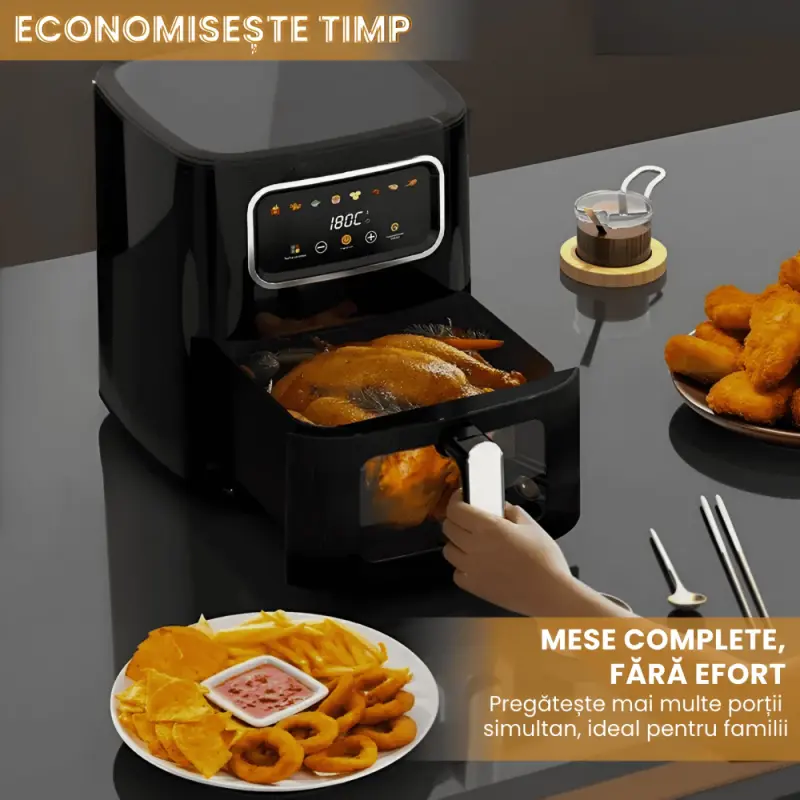 Friteuza cu Aer Cald 8 in 1
