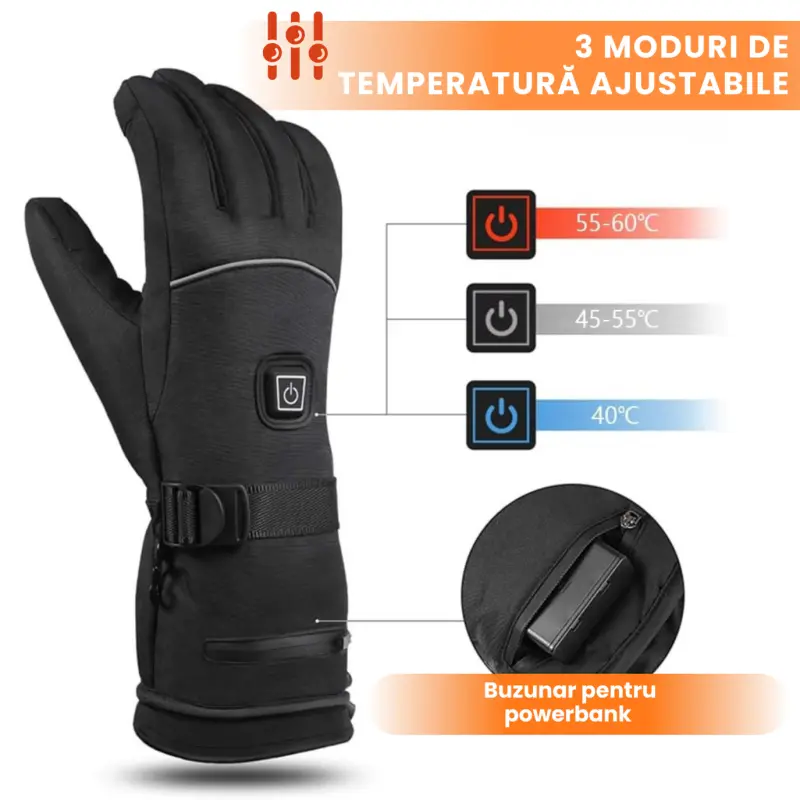 Manusi Calde Incalzite Electric
