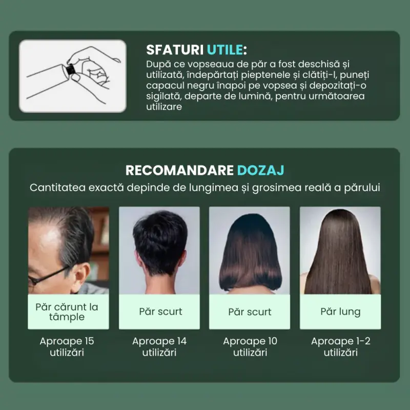 2 x Vopsea De Par Avansata