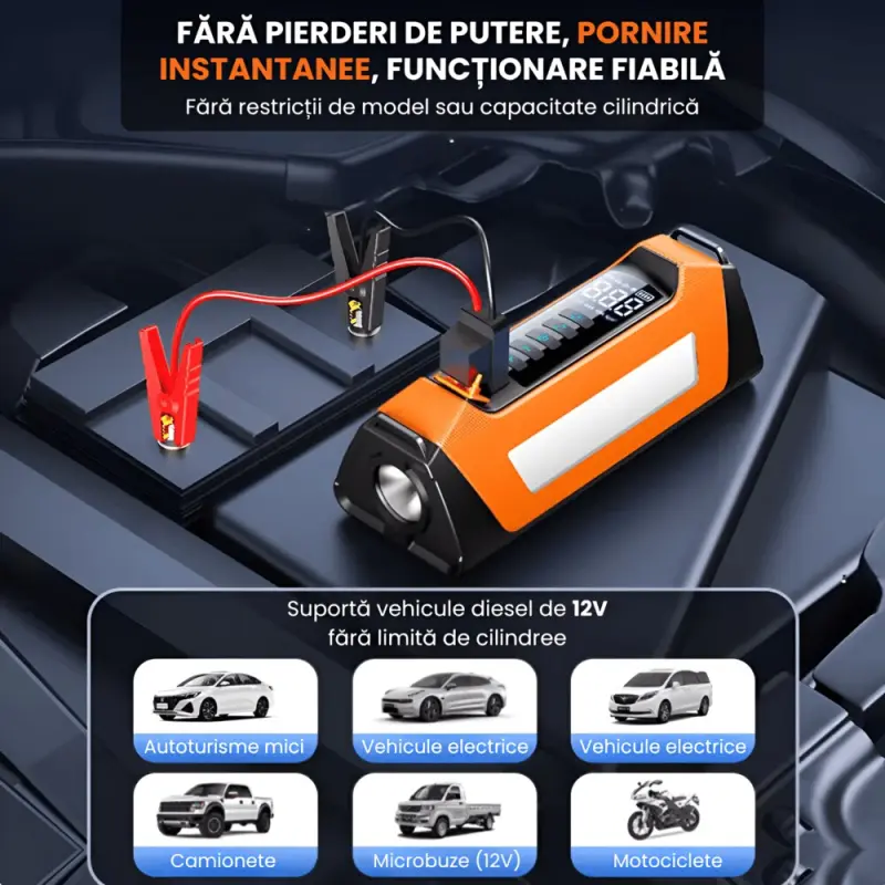 Statie de Pornire Auto 4 in 1