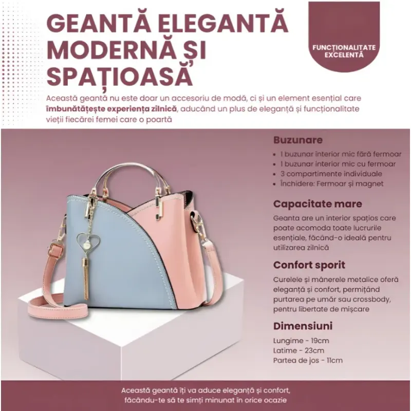 Geanta Eleganta Crossbody Femei