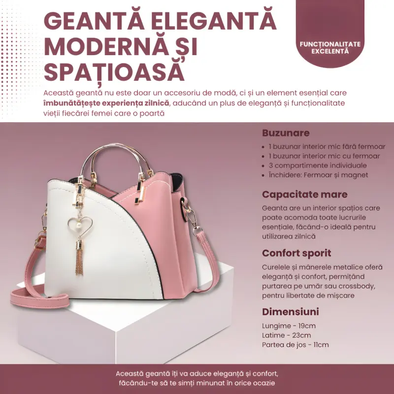 Geanta Eleganta Crossbody Femei