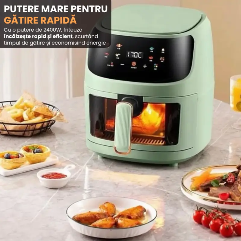 Friteuza Cu Aer Cald 2400W