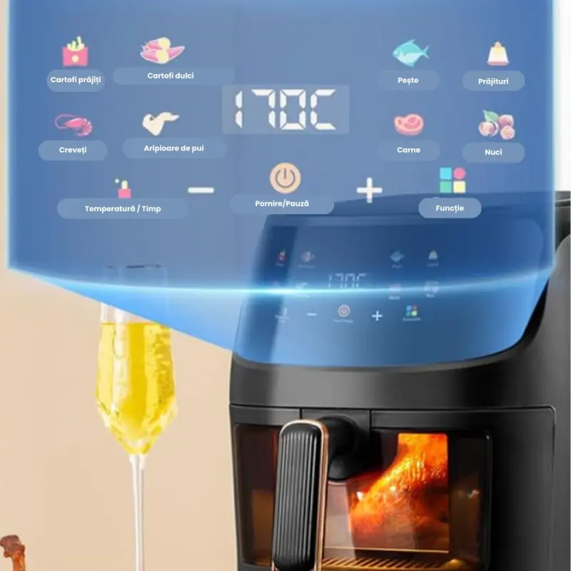 Friteuza Cu Aer Cald 2400W