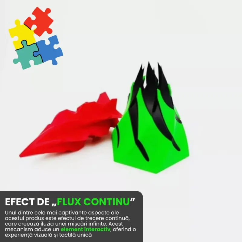 Jucarie 3D Tip Con Spiralat
