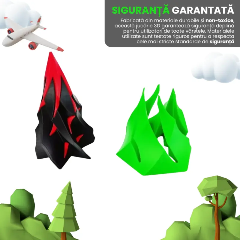 Jucarie 3D Tip Con Spiralat