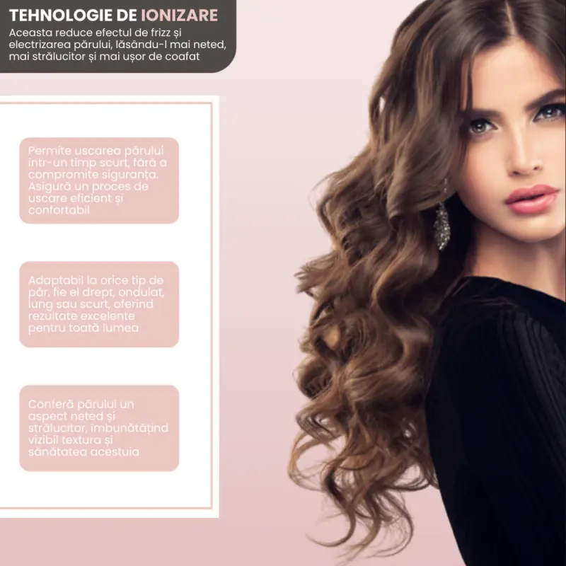 Uscator de Par Profesional 1600W
