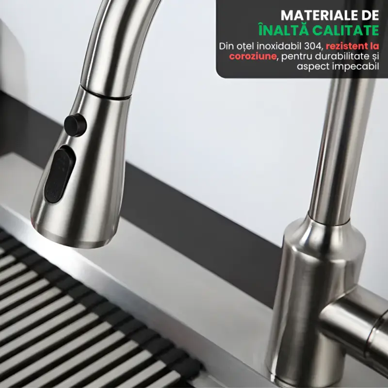 Robinet Bucatarie Tragere Extensibila