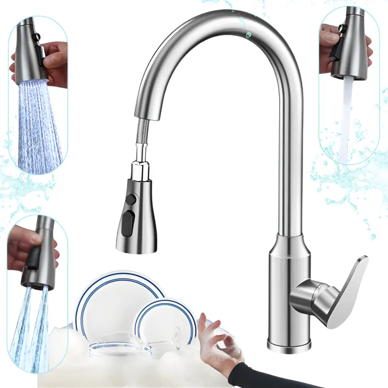 Robinet Bucatarie Tragere Extensibila