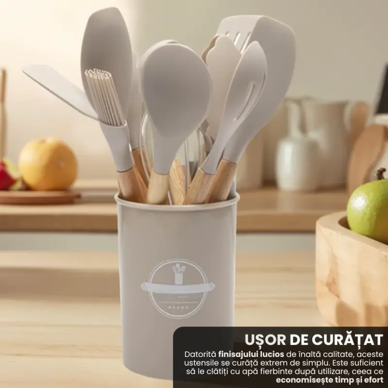 Set Premium Ustensile de Bucatarie pentru Gatit