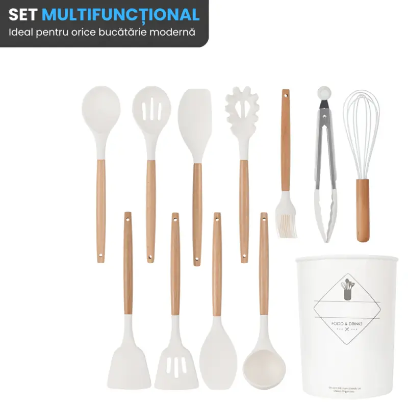 Set Premium Ustensile de Bucatarie pentru Gatit