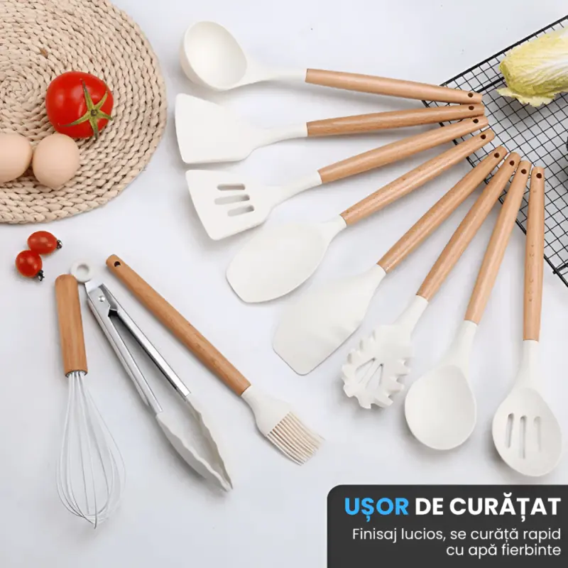 Set Premium Ustensile de Bucatarie pentru Gatit