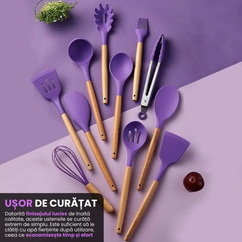 Set Premium Ustensile de Bucatarie pentru Gatit