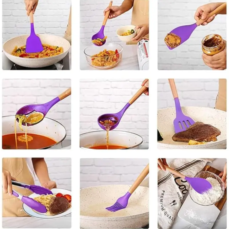 Set Premium Ustensile de Bucatarie pentru Gatit
