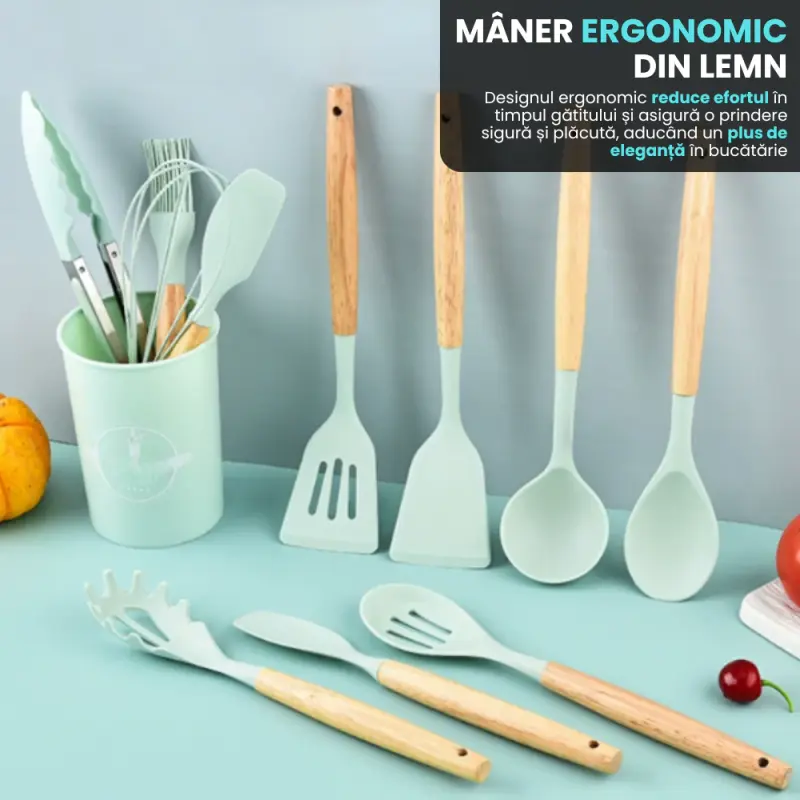 Set Premium Ustensile de Bucatarie pentru Gatit