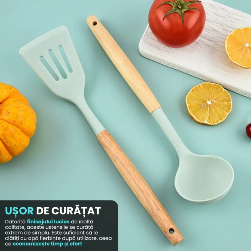 Set Premium Ustensile de Bucatarie pentru Gatit