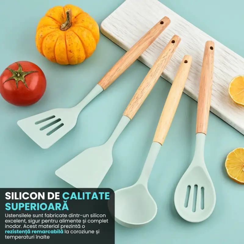 Set Premium Ustensile de Bucatarie pentru Gatit