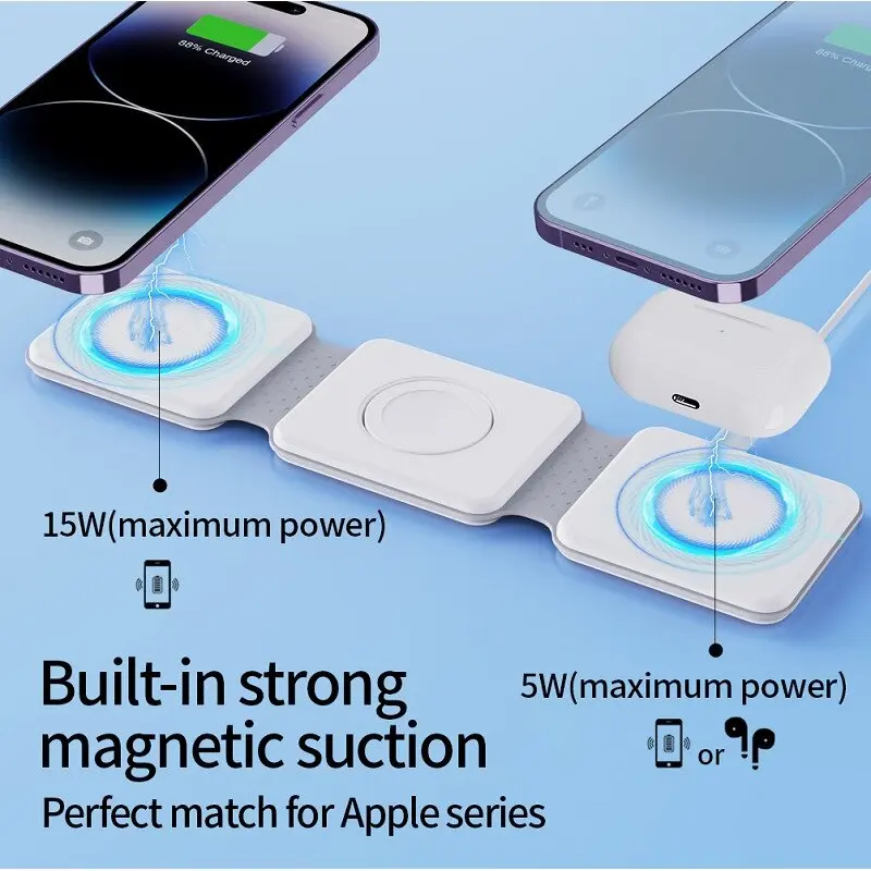 Incarcator Wireless 3 in 1
