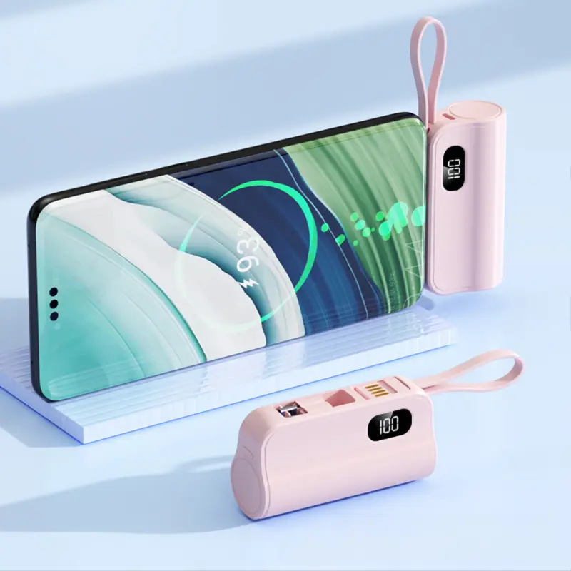 Powerbank Portabil Universal cu 3 mufe USB-C