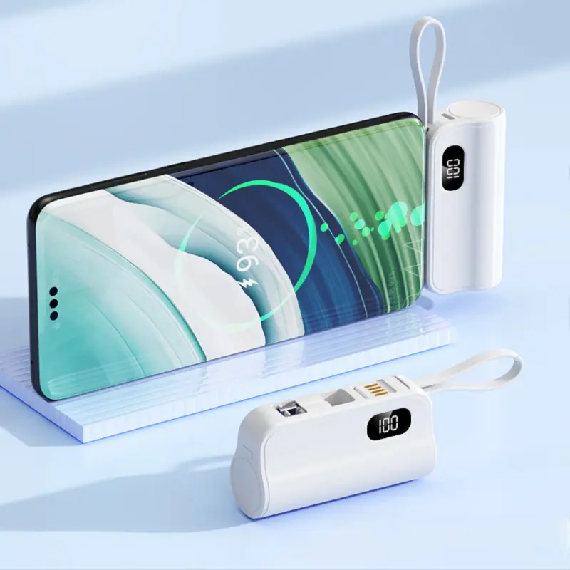 Powerbank Portabil Universal cu 3 mufe USB-C
