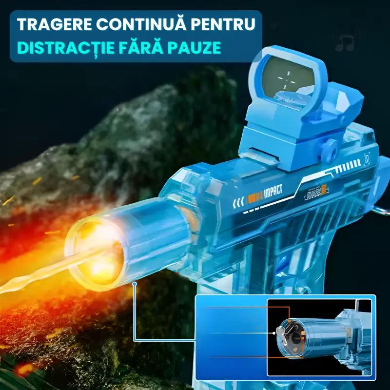 Pistol Cu Apa Electric Copii 2025