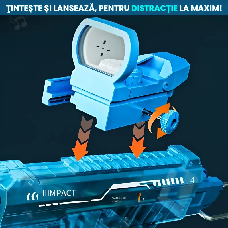 Pistol Cu Apa Electric Copii 2025