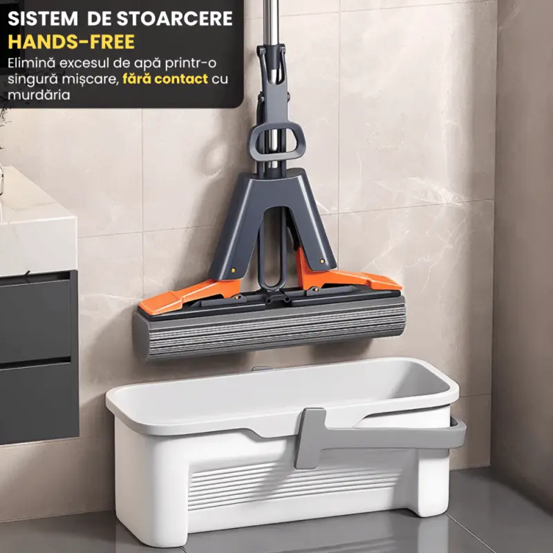 Mop 38cm cu 3 Bureti Super Absorbanti