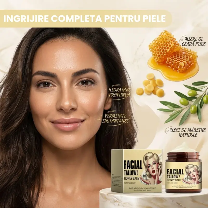 Balsam Natural pentru Piele din Seu si Miere