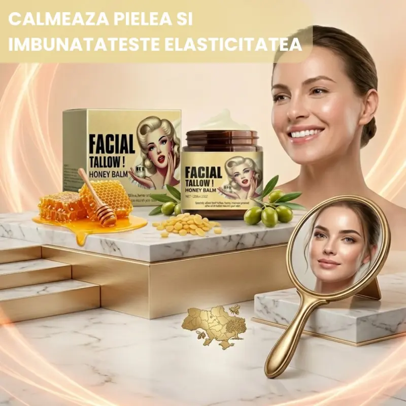 Balsam Natural pentru Piele din Seu si Miere