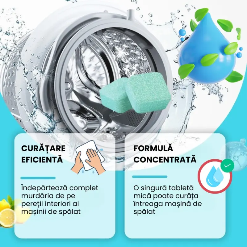 Tablete Curatare Masina de Spalat